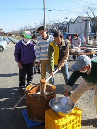 餅つき 餅つき