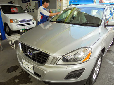 ピュアキーパーとガラスフッ素　ボルボXC60