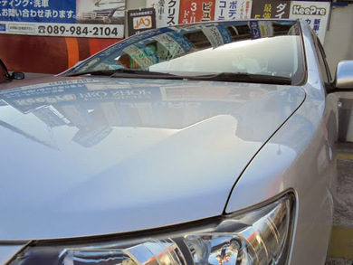 クリスタルキーパーフルコースを施工しました。　アリオン
