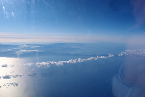 雲が、水から沸くのがよく分かります。