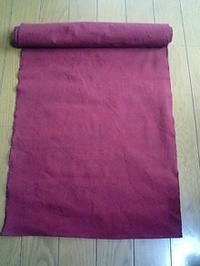 祭り帯、新商品巾３６センチ長さ３メートル会津もめん、祭り用「巻き帯」